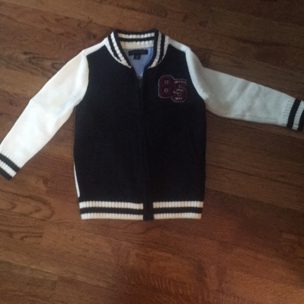 Tommy Hilfiger xs boys zip up sweater